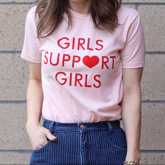 Brandy Melville Tops - Girls Support Girls T-Shirt
